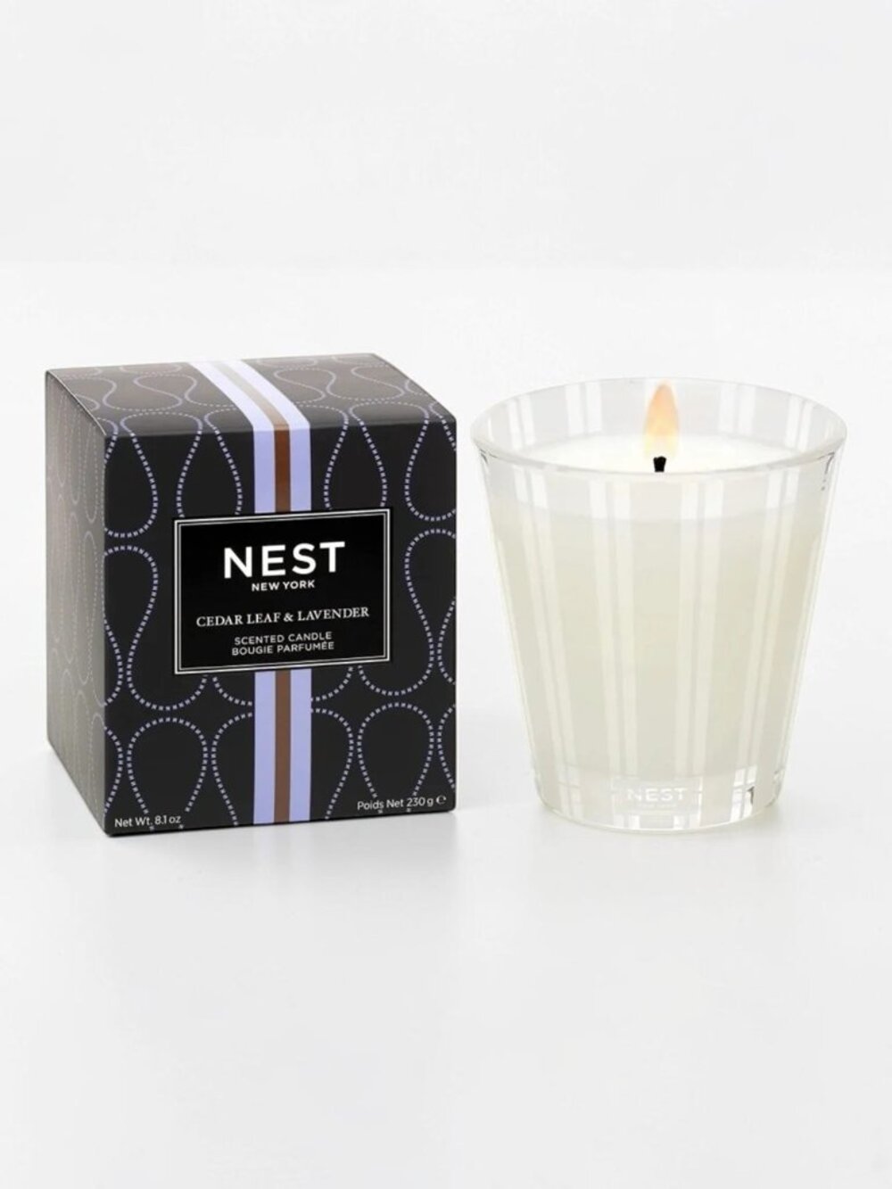 NEST New York Lavender and Cedar Leaf Candle NIB Full Size 8.1 oz
